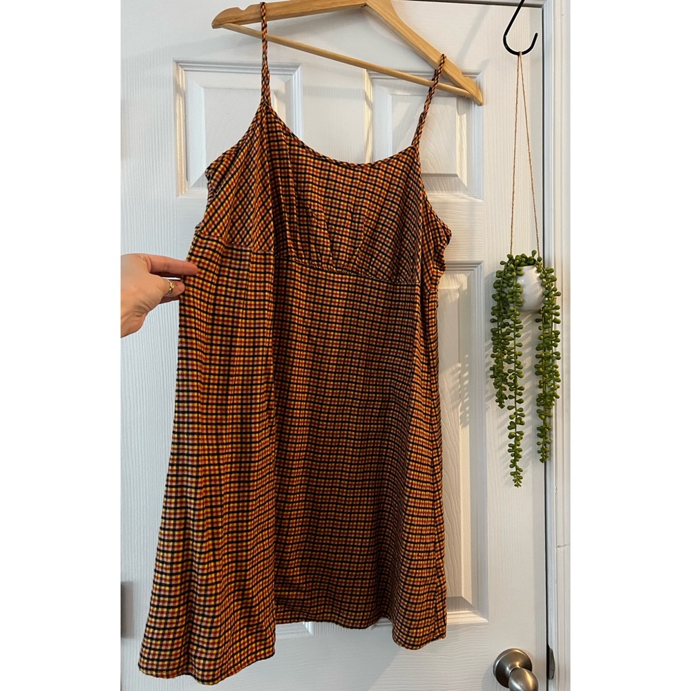 Plaid dress